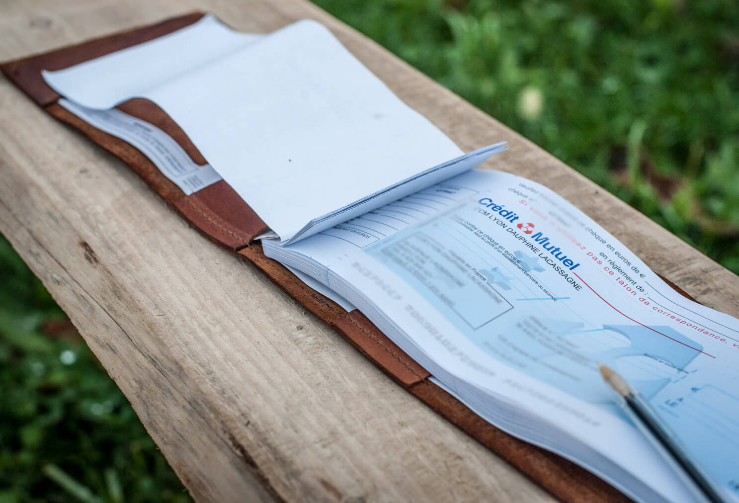 Checkbooks (Chèquiers) in France of Crédit Mutuel