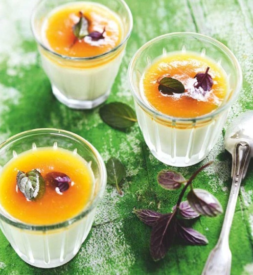 Panna cotta au melon Nv4a