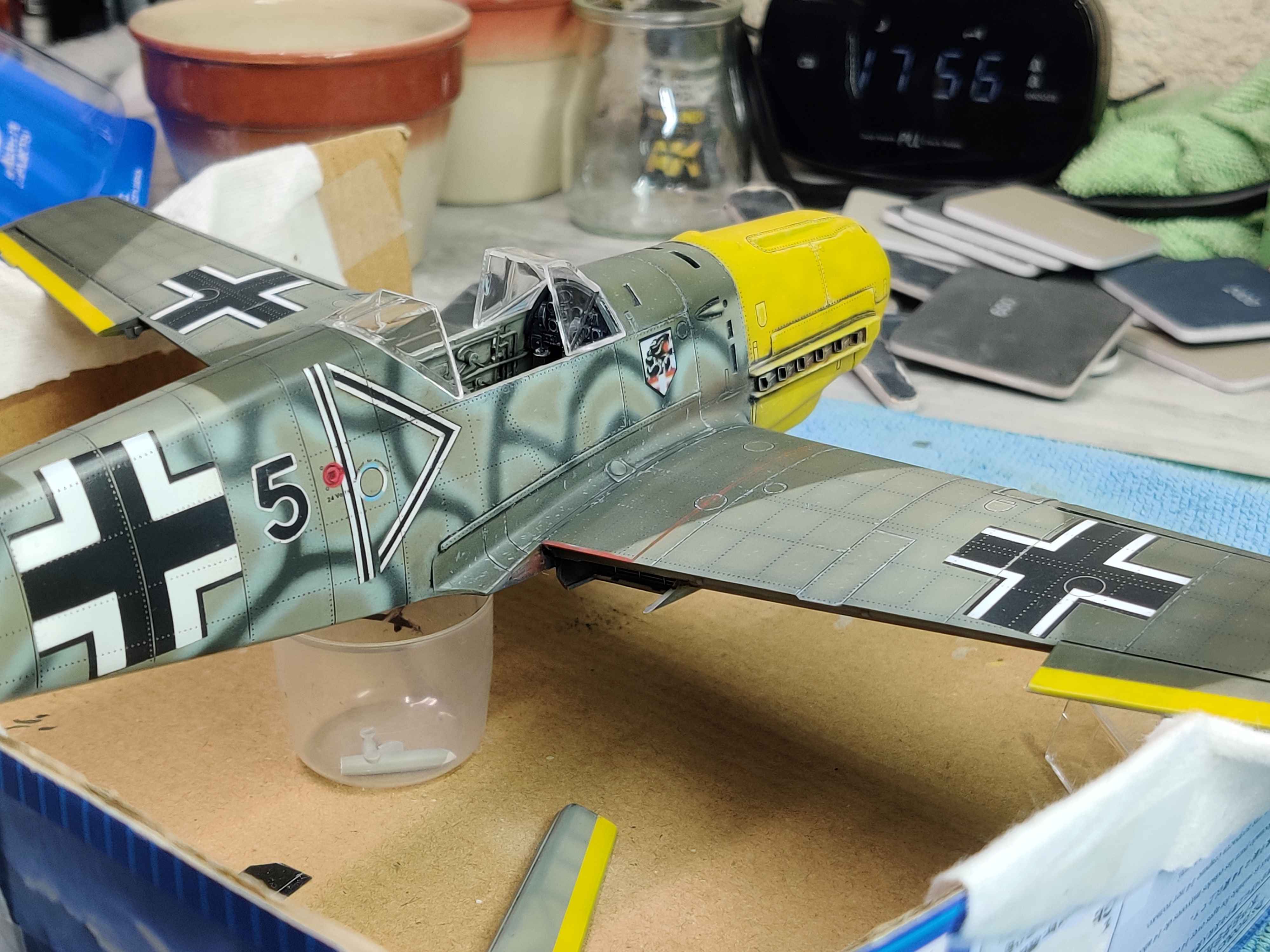 [TRUMPETER] 1/32 - Messerschmitt Bf 109 E-4   -  Stab II./JG54  (bf109) - Page 6 Mrxw