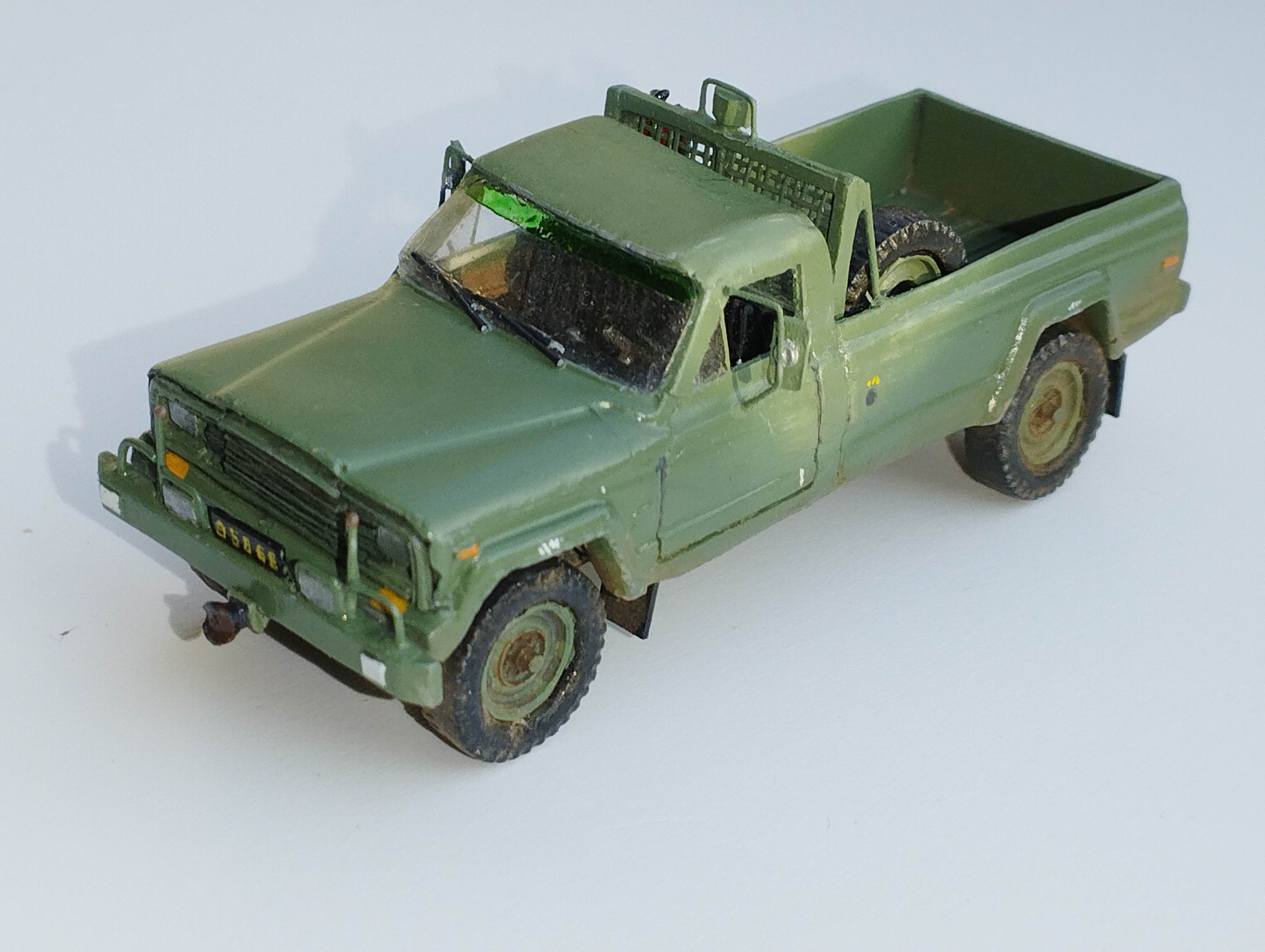 [ Gecko Heavy Industries ] Jeep Dallas Pick up - Flygvapnet  - FINI Nuhh