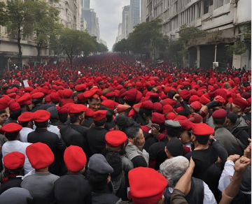 Image d'une avenue de Dagda, capitale de Broisie