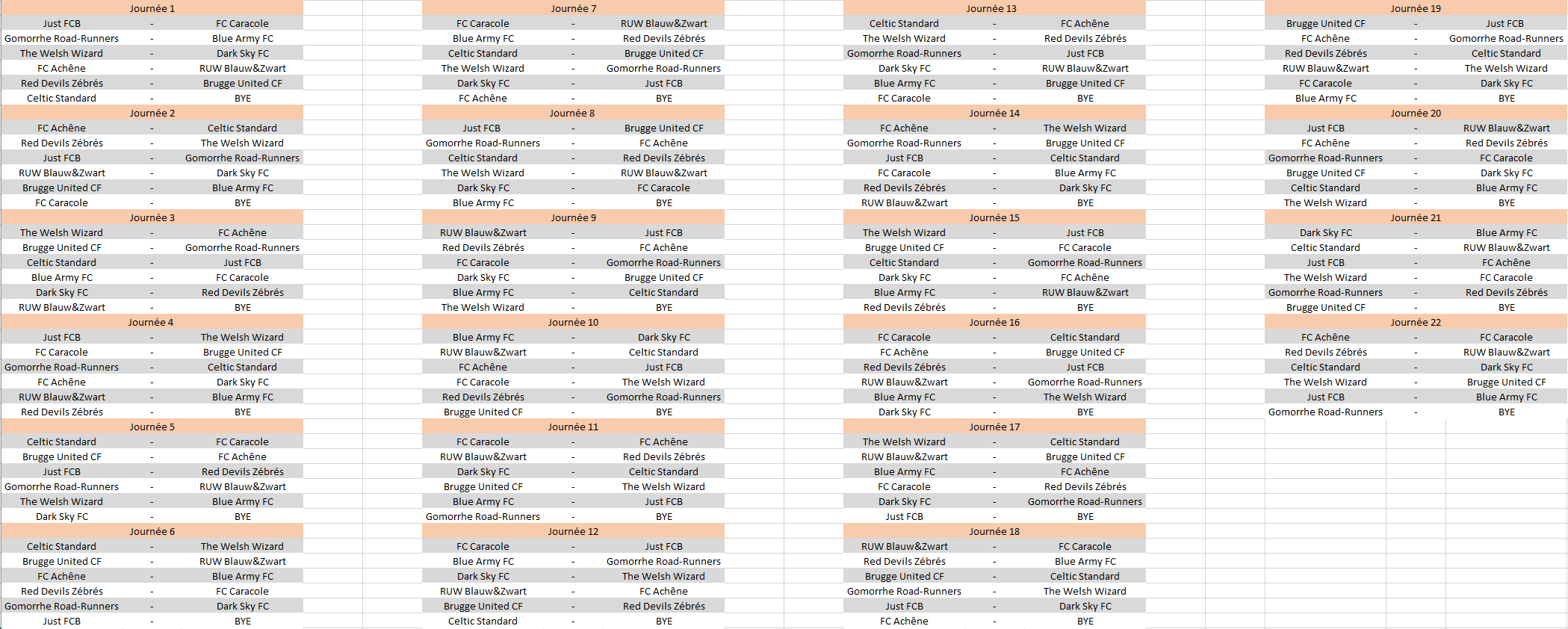 Le calendrier 0ru8