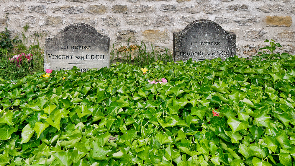 Auvers sur Oise, les tombes de deux frères Mjm8