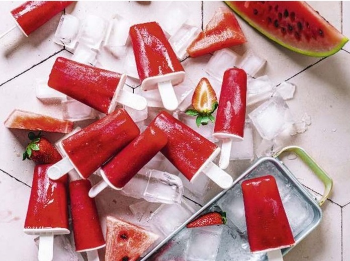 Popsicle pastèque/fraise/rhubarbe Z6df