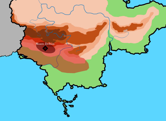 carte de la "Confédération Tratanèque"