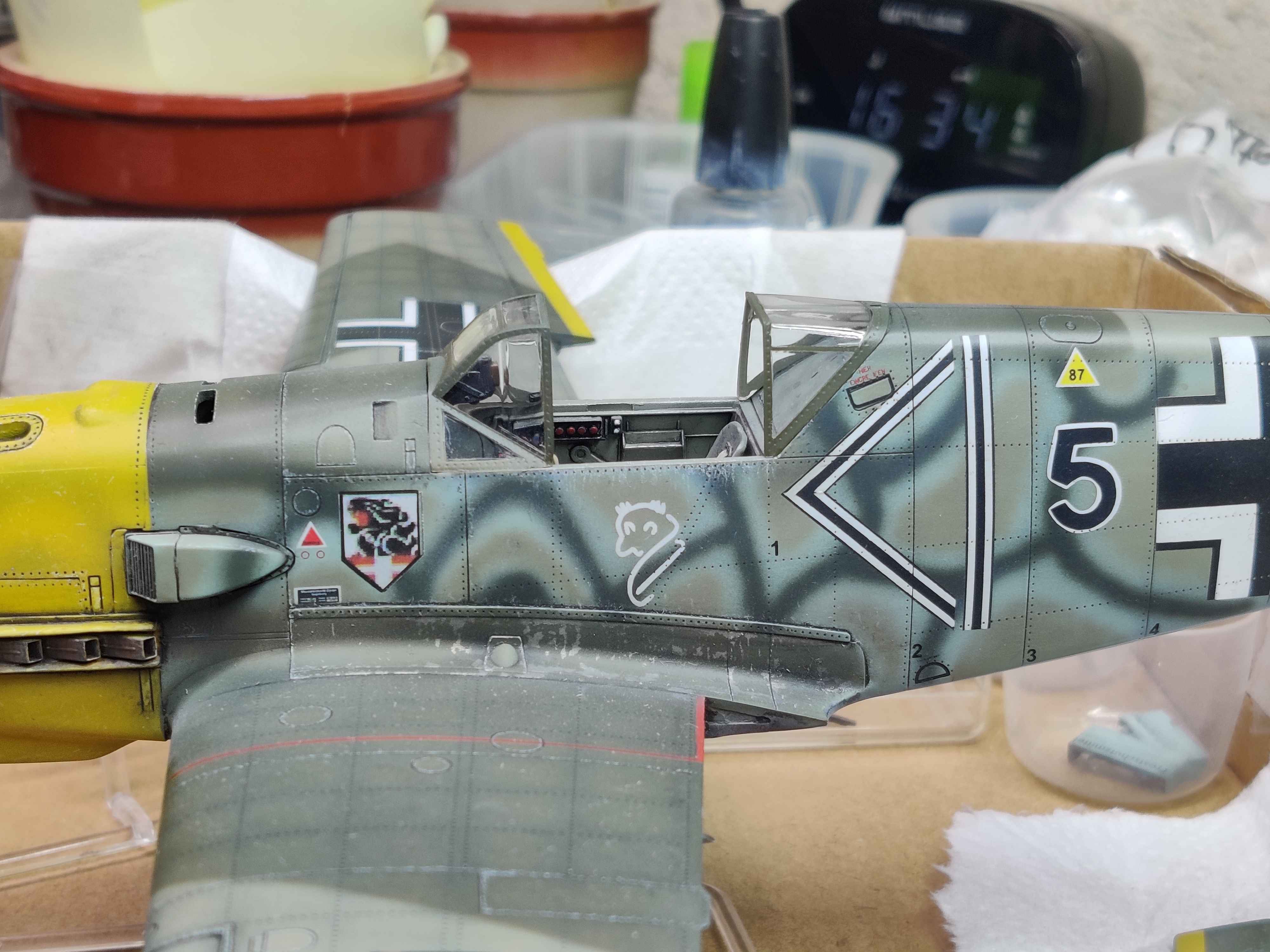 [TRUMPETER] 1/32 - Messerschmitt Bf 109 E-4   -  Stab II./JG54  (bf109) - Page 7 Ghlv