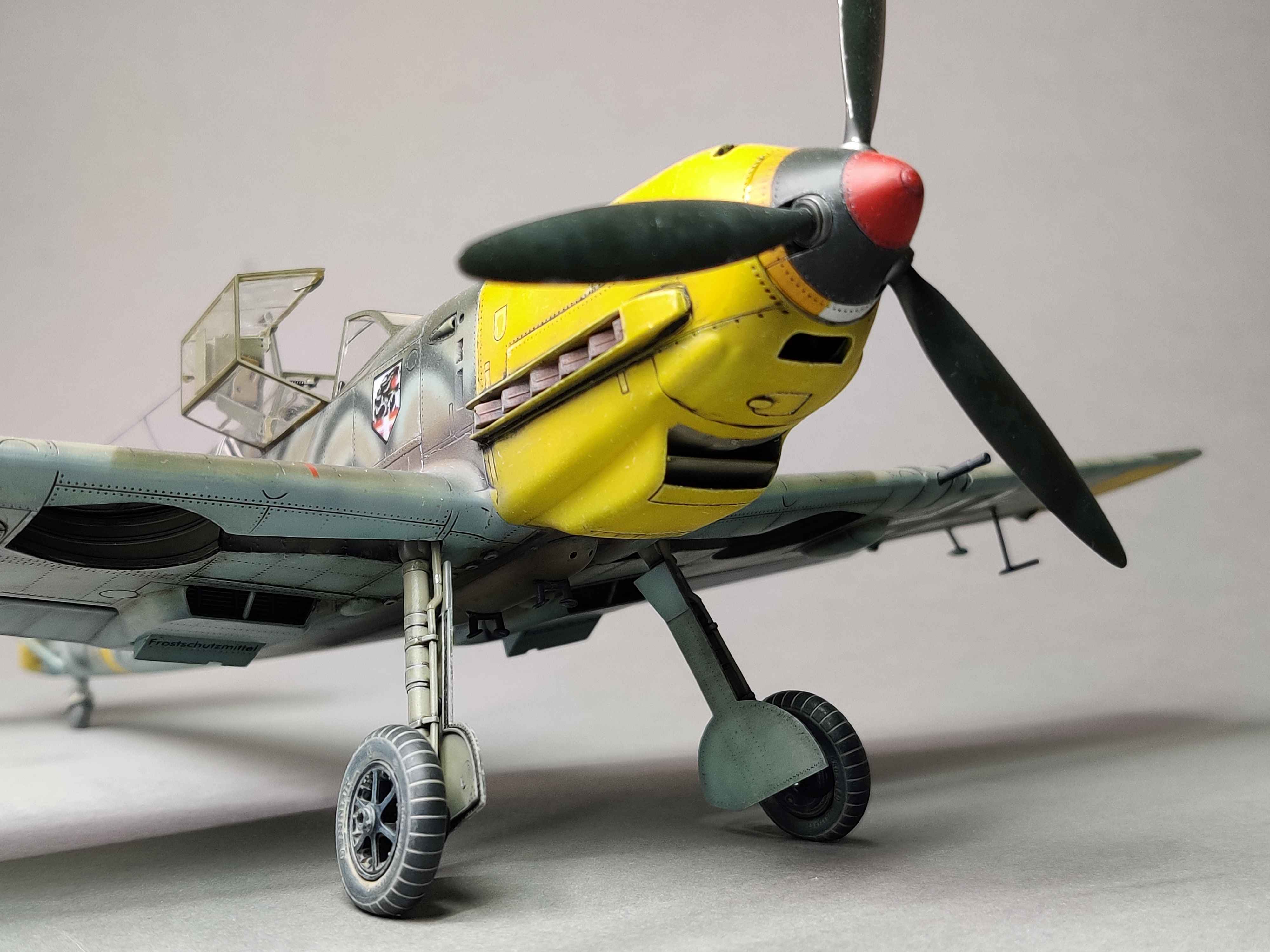 [TRUMPETER] 1/32 - Messerschmitt Bf 109 E-4 - Stab II./JG54 (bf109) 34lg