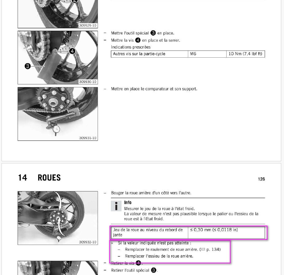 Jeu dans l'excentrique L68t