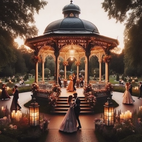 Kiosque du jardin princier