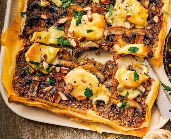 Tarte salée champignons/brie Zi2a