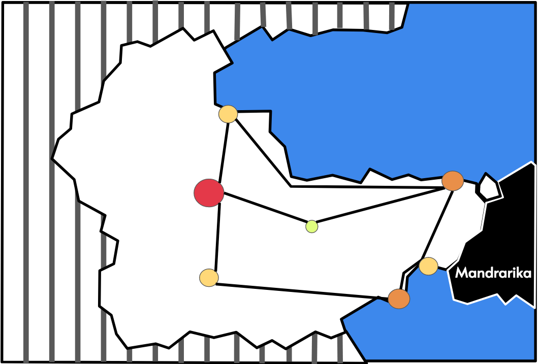 Cartes avec des lignes de chemin de fer