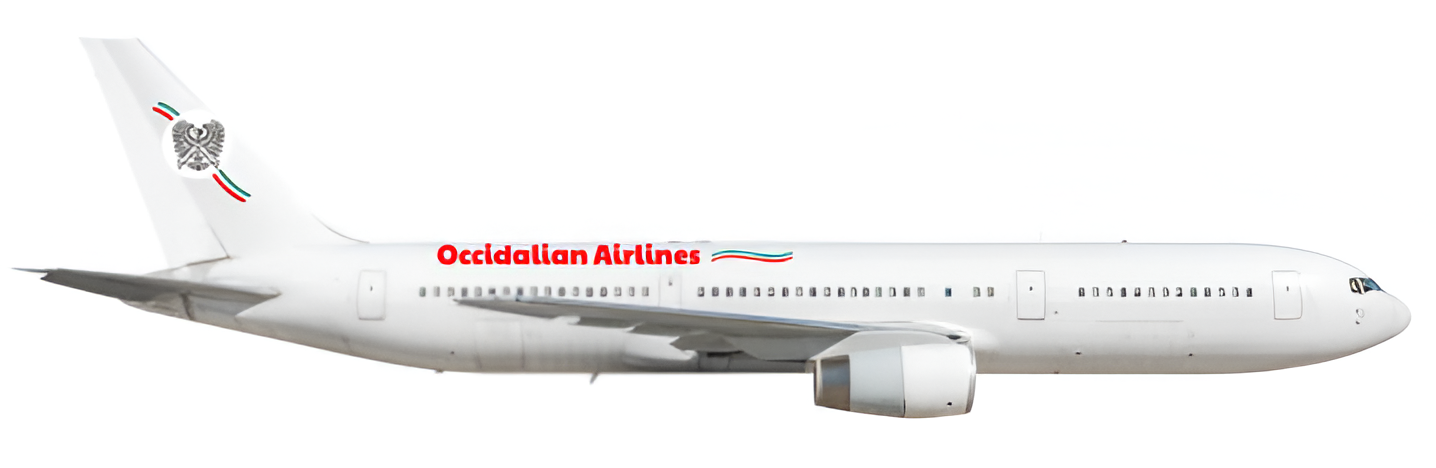 Avion d'Occidalian Airlines