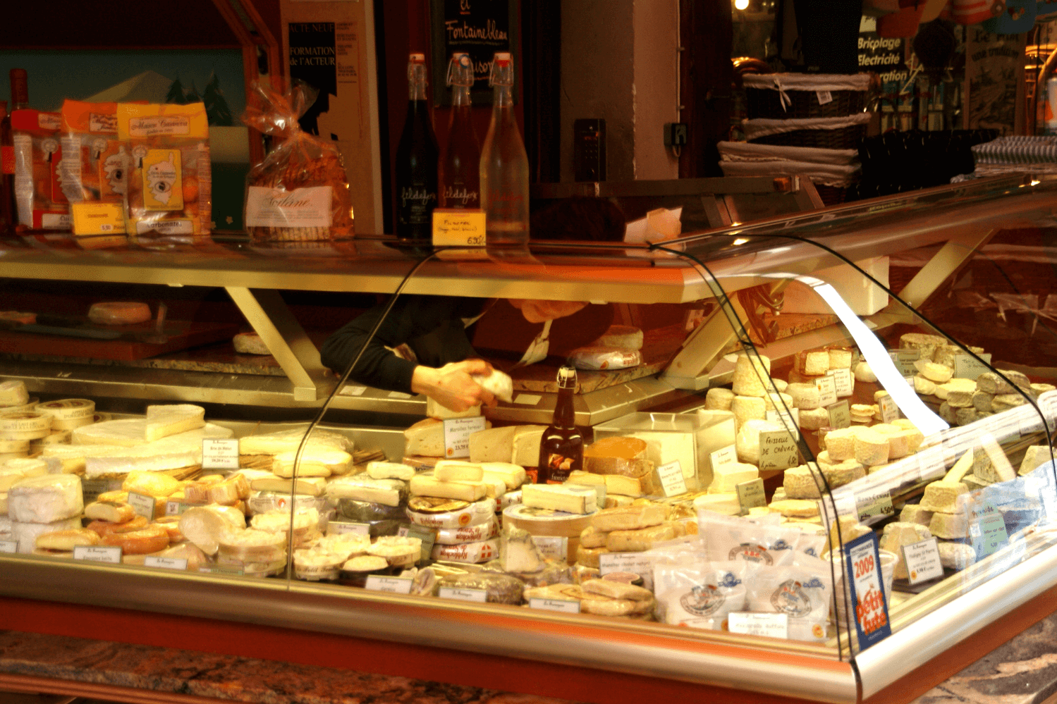 Cheese shop in Paris - Fromagerie