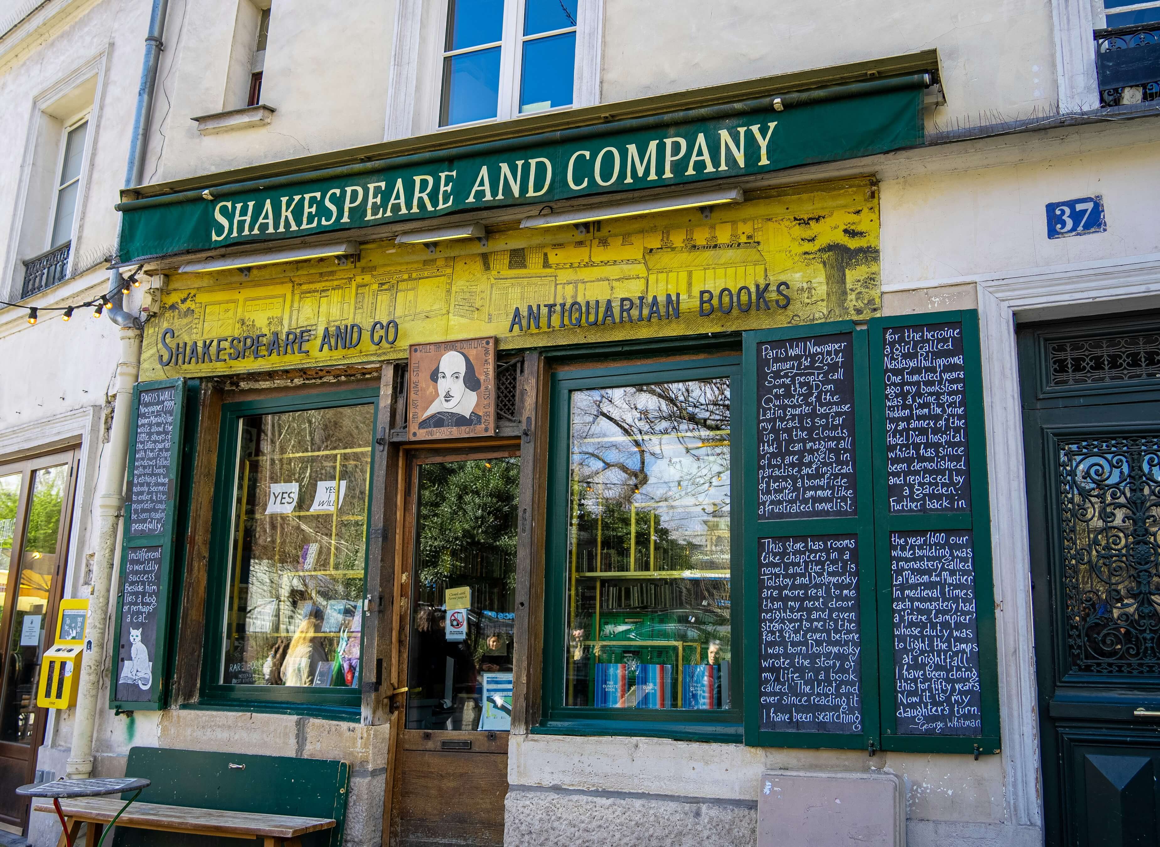 Shakespeare and Company Café (Latin Quarter, Paris)