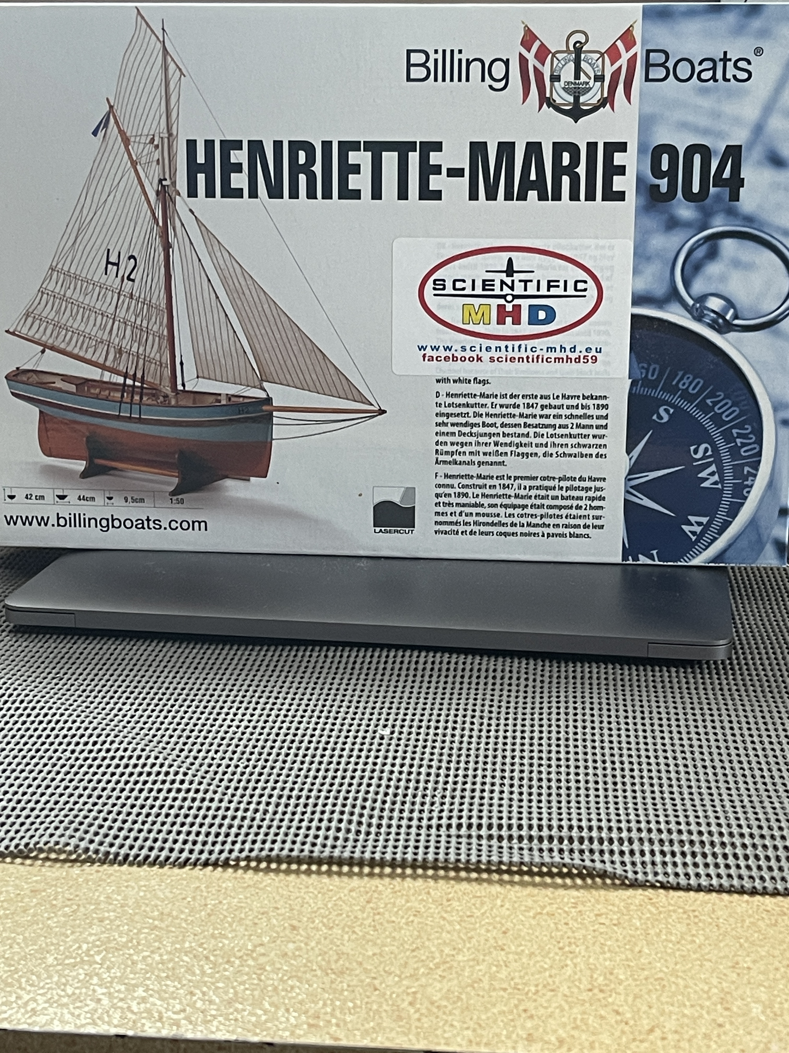 Cotre pilote Henriette-Marie [Billing Boat 1/50°] de Hunier83 Bmuc