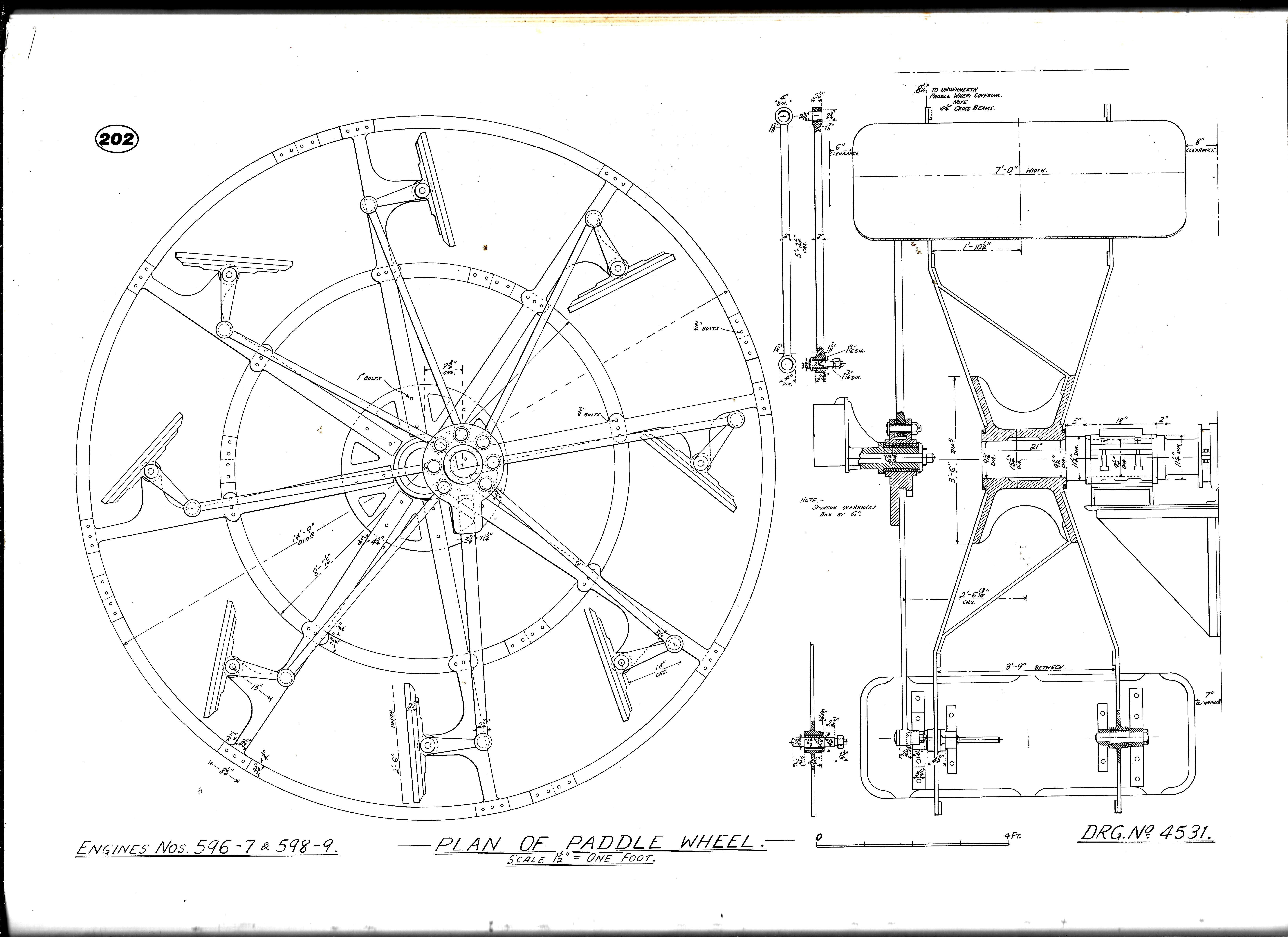 Remorqueur à roues à aubes Galahad [restauration RC 1/35°] de wadone Plyq