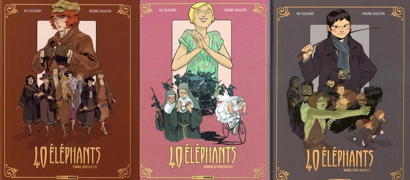 40 éléphants - Les 3 tomes