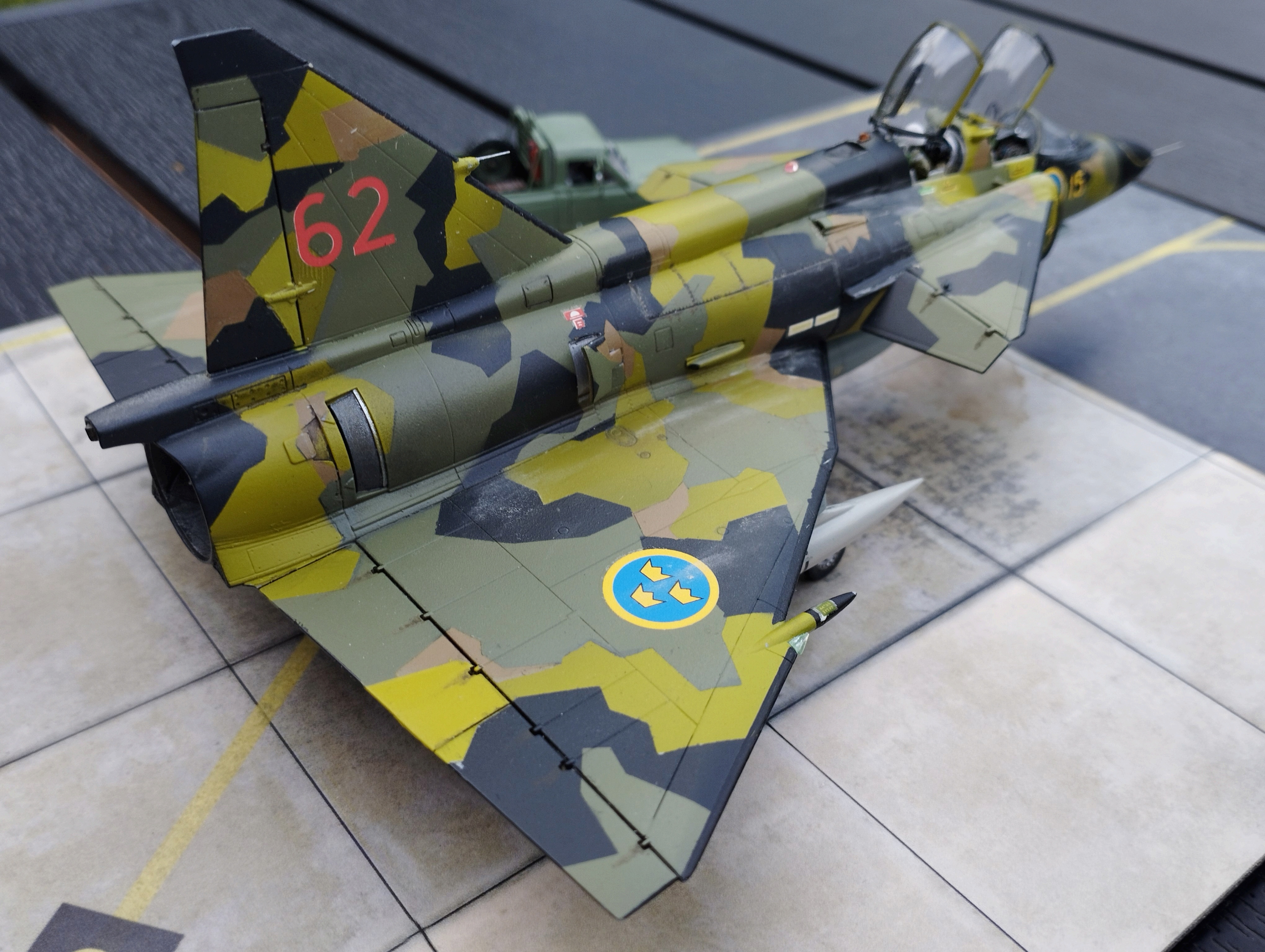 [ Special Hobby ] Saab SK-37 Viggen biplace-----------------FINI---------------- - Page 2 9cvd