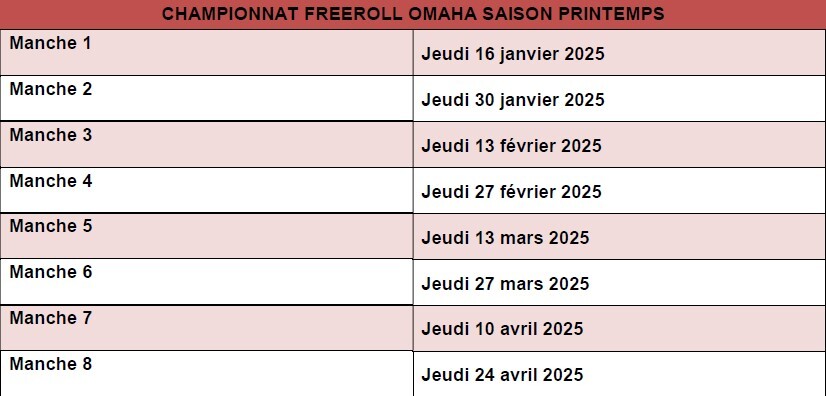 Programme sportif 2024-2025 J851