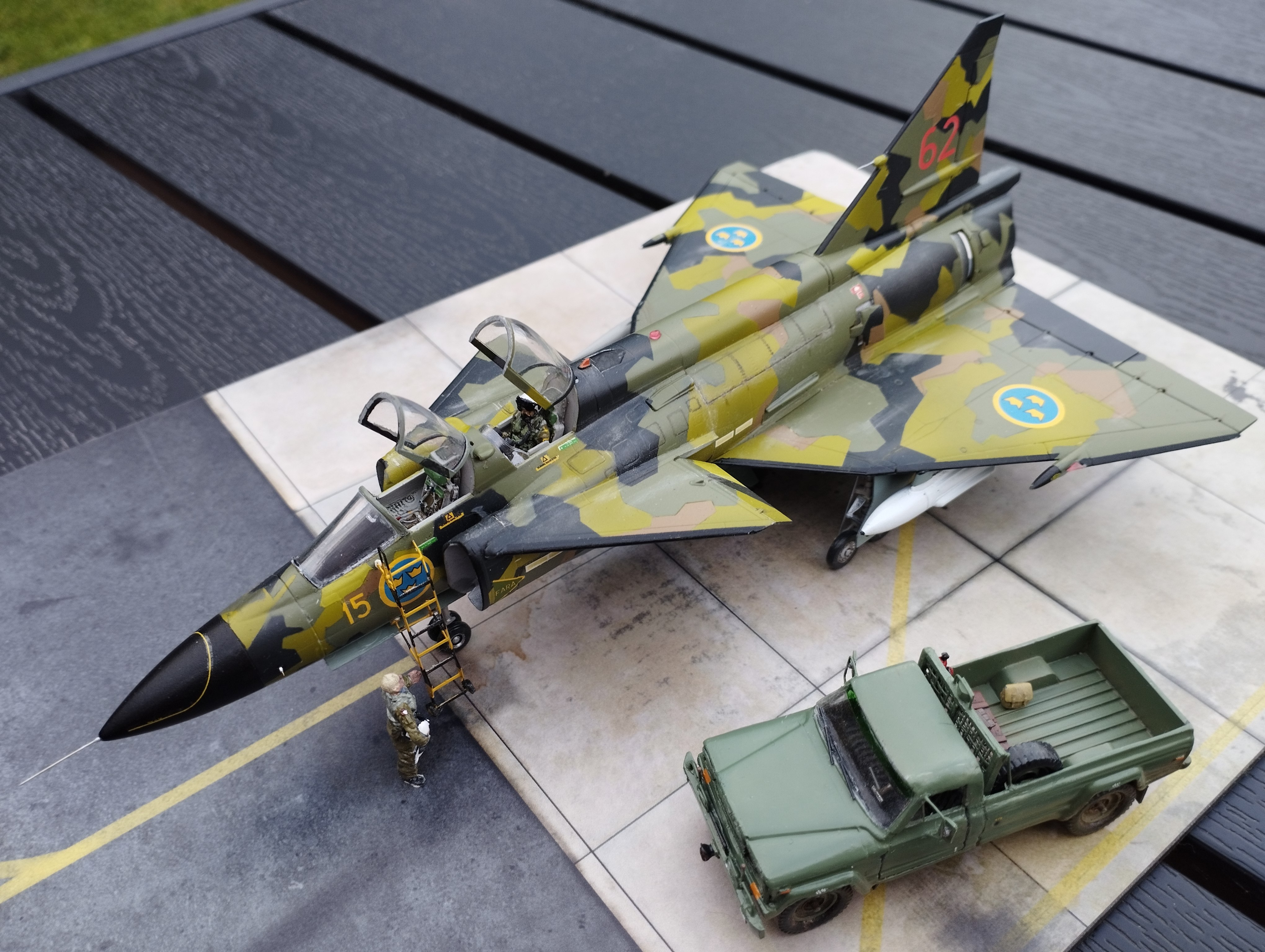 [ Special Hobby ] Saab SK-37 Viggen biplace-----------------FINI---------------- - Page 2 Mk93