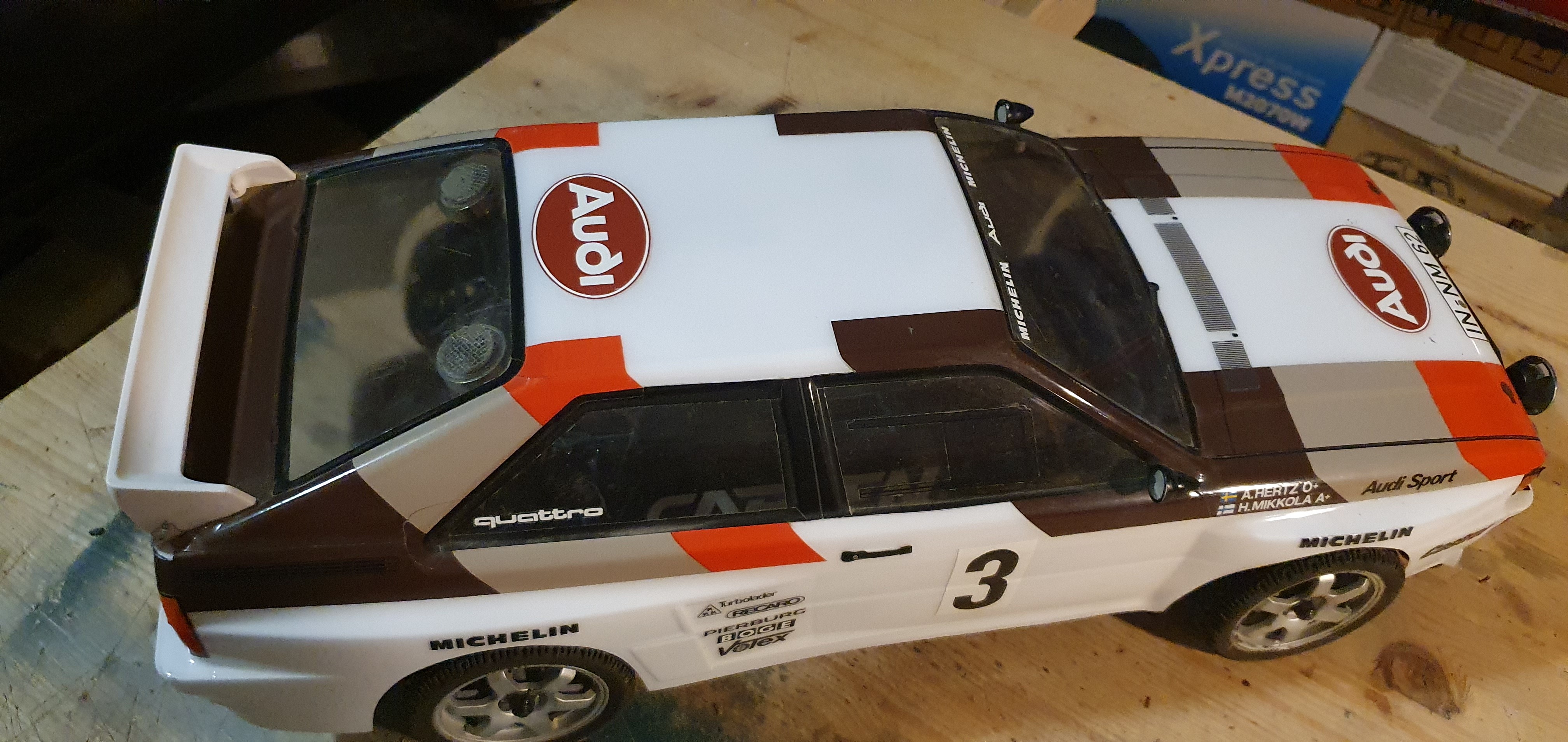 [VENDS] Carten T410 rally Ford Escort et Audi Quattro 72lr