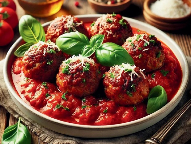 Boulettes de viande à l'italienne 0ewd