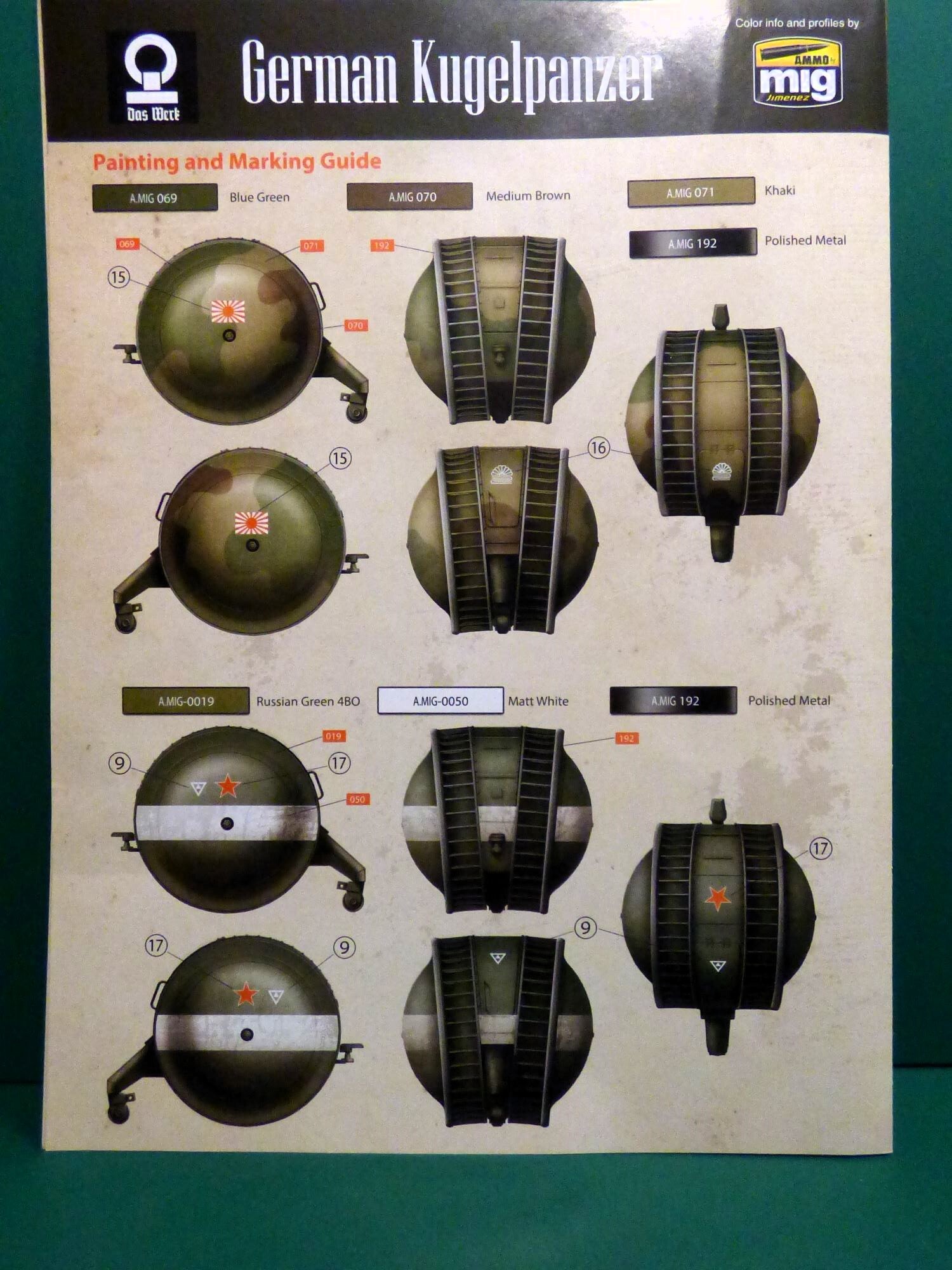 KUGELPANZER   DAS WERK  1/35 ème 5w4n