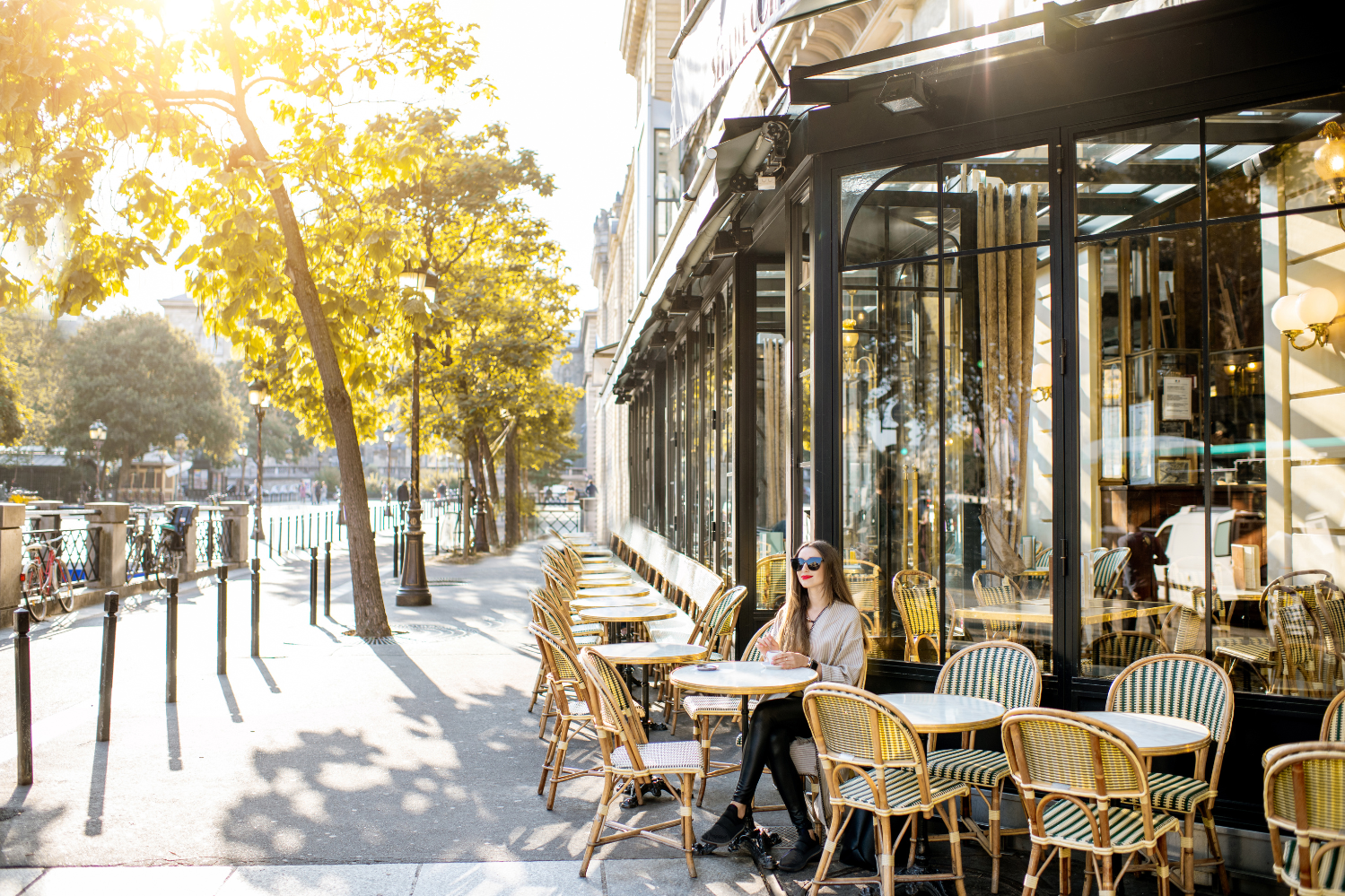 Café in Saint Germain des Près, Paris 6th