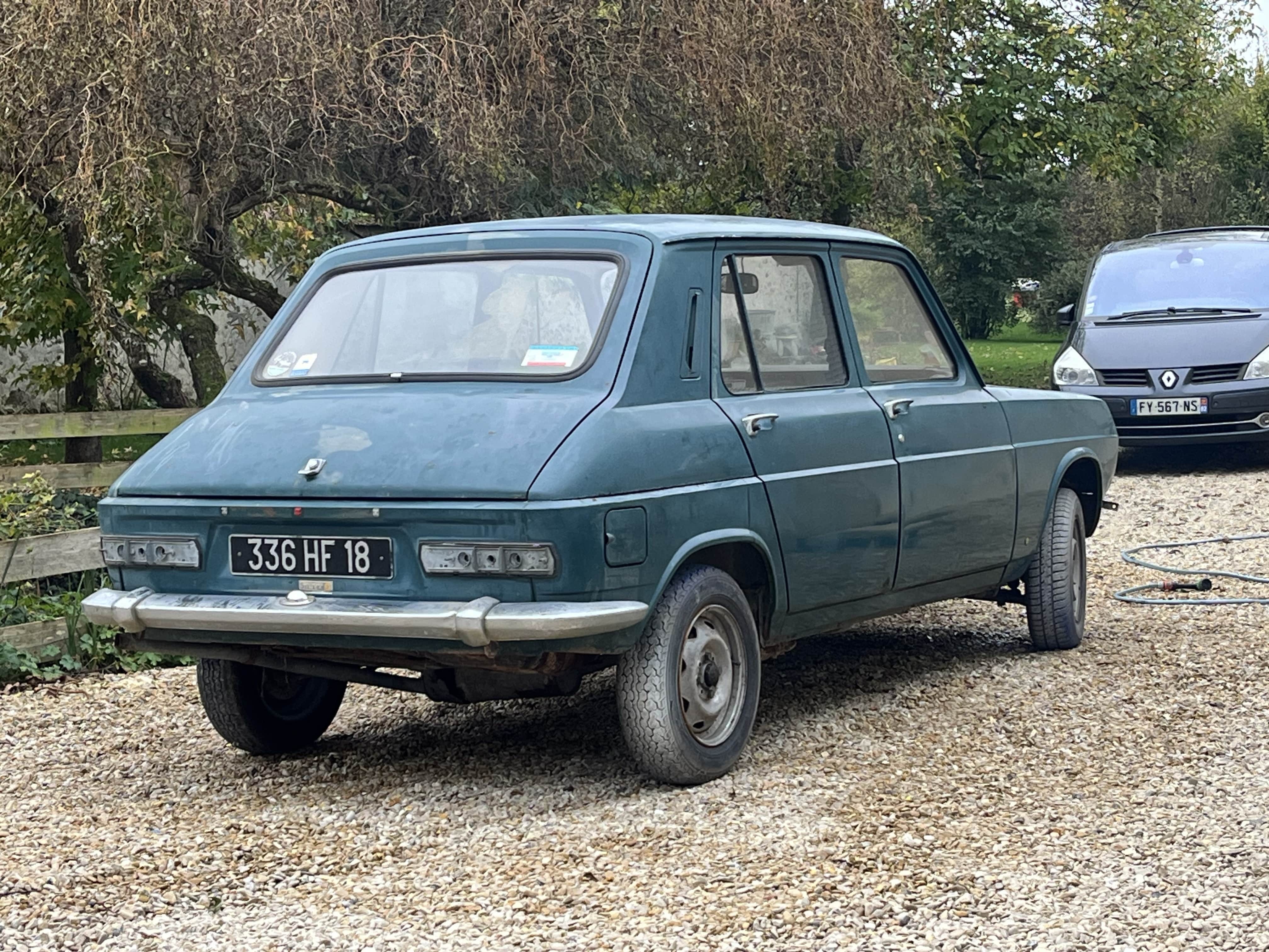 Ma simca 1100 LS 1968 vert Borodine Msoz