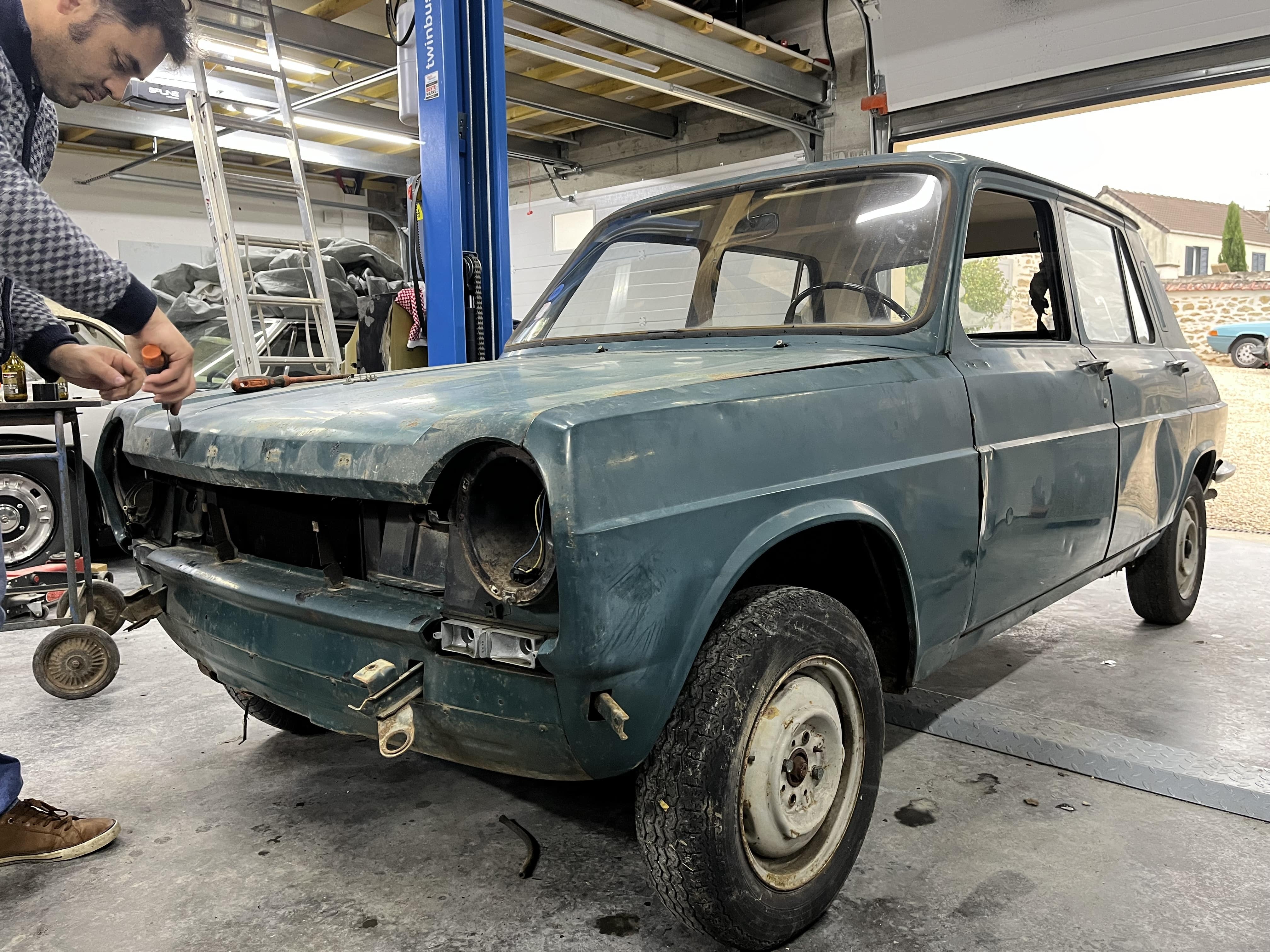 Ma simca 1100 LS 1968 vert Borodine Qyo1