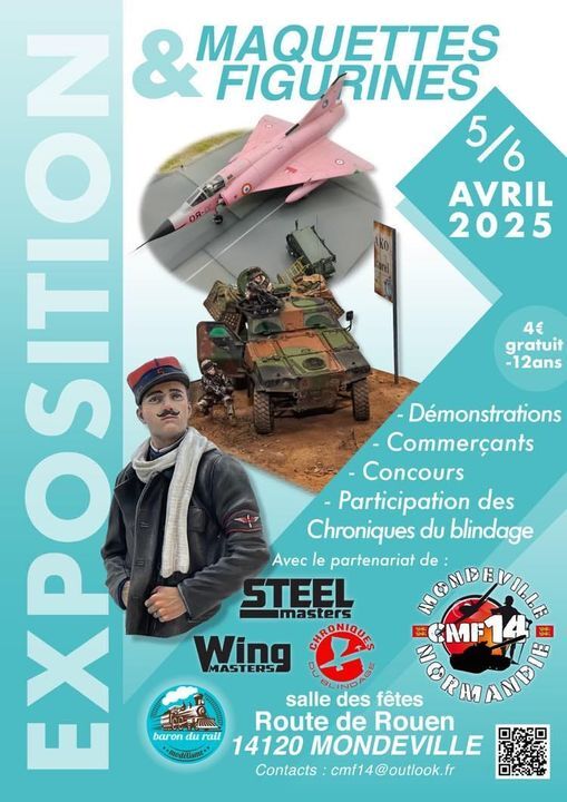 EXPO MONDEVILLE (14) ; 5 et 6 Avril 2025 Rskp