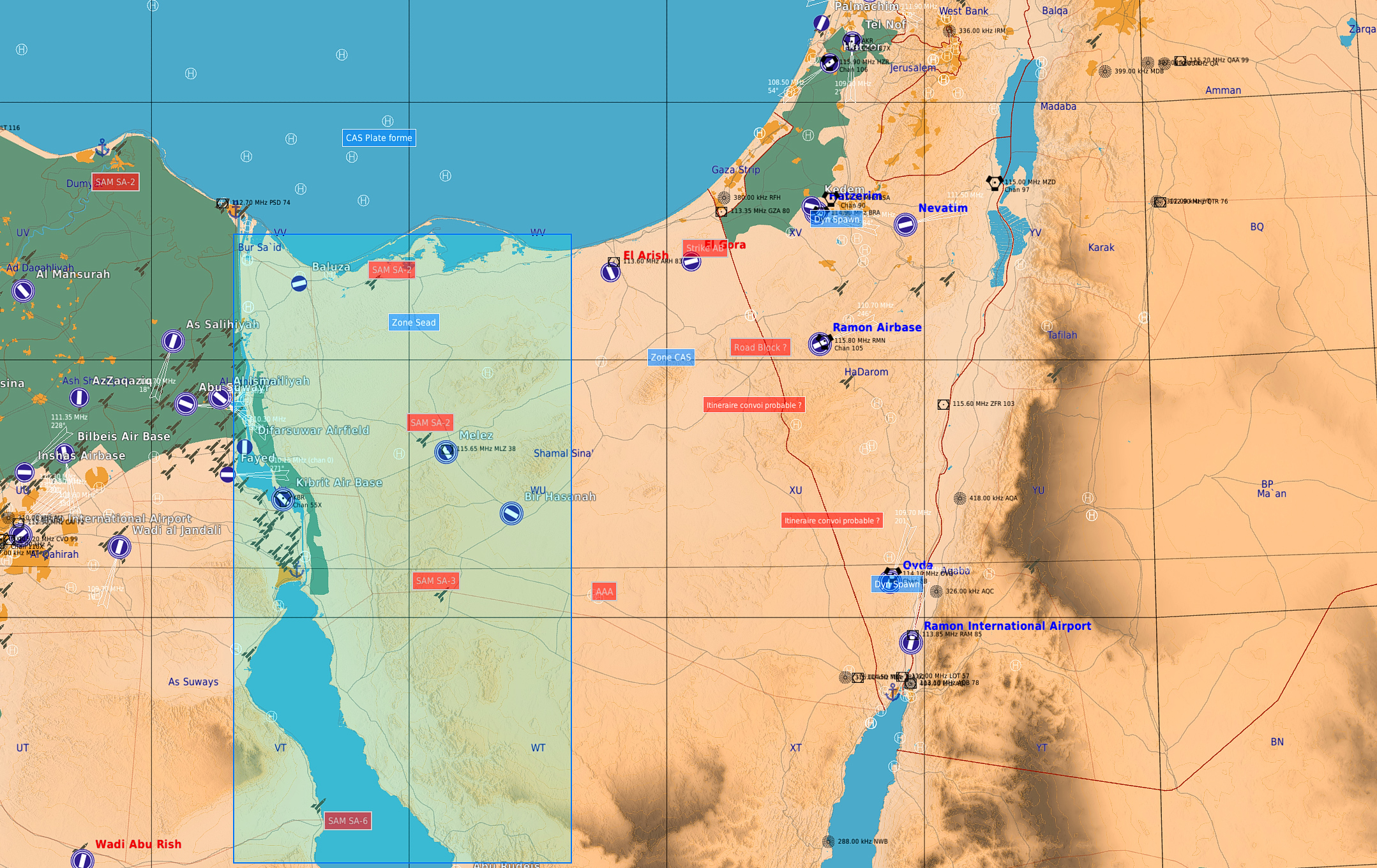 [CARTE SINAI] - mission sandbox CAS - Road Block Av16