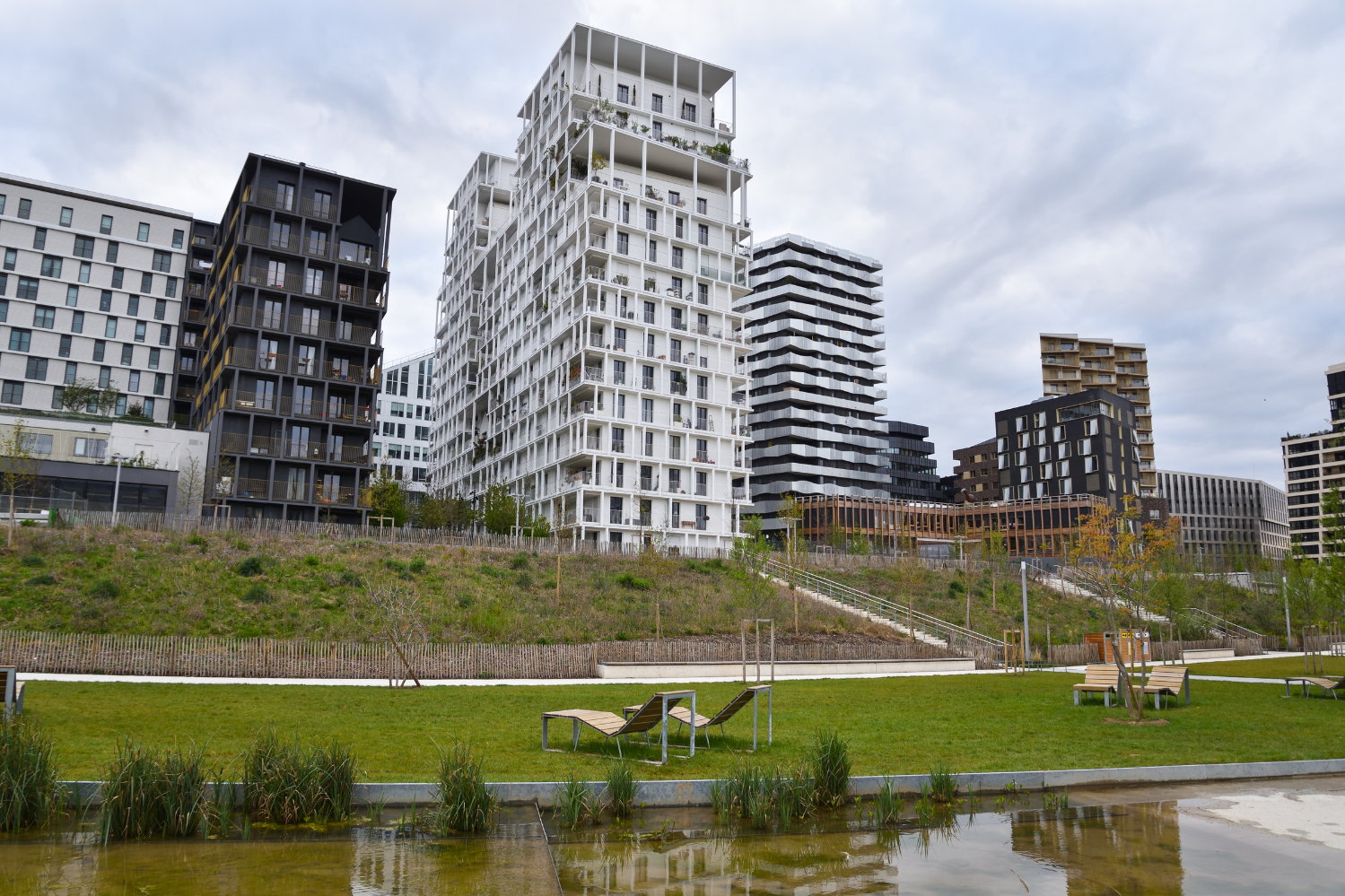 Parc Clichy - Batignolles Martin Luther-King, 17e arrondissement Paris