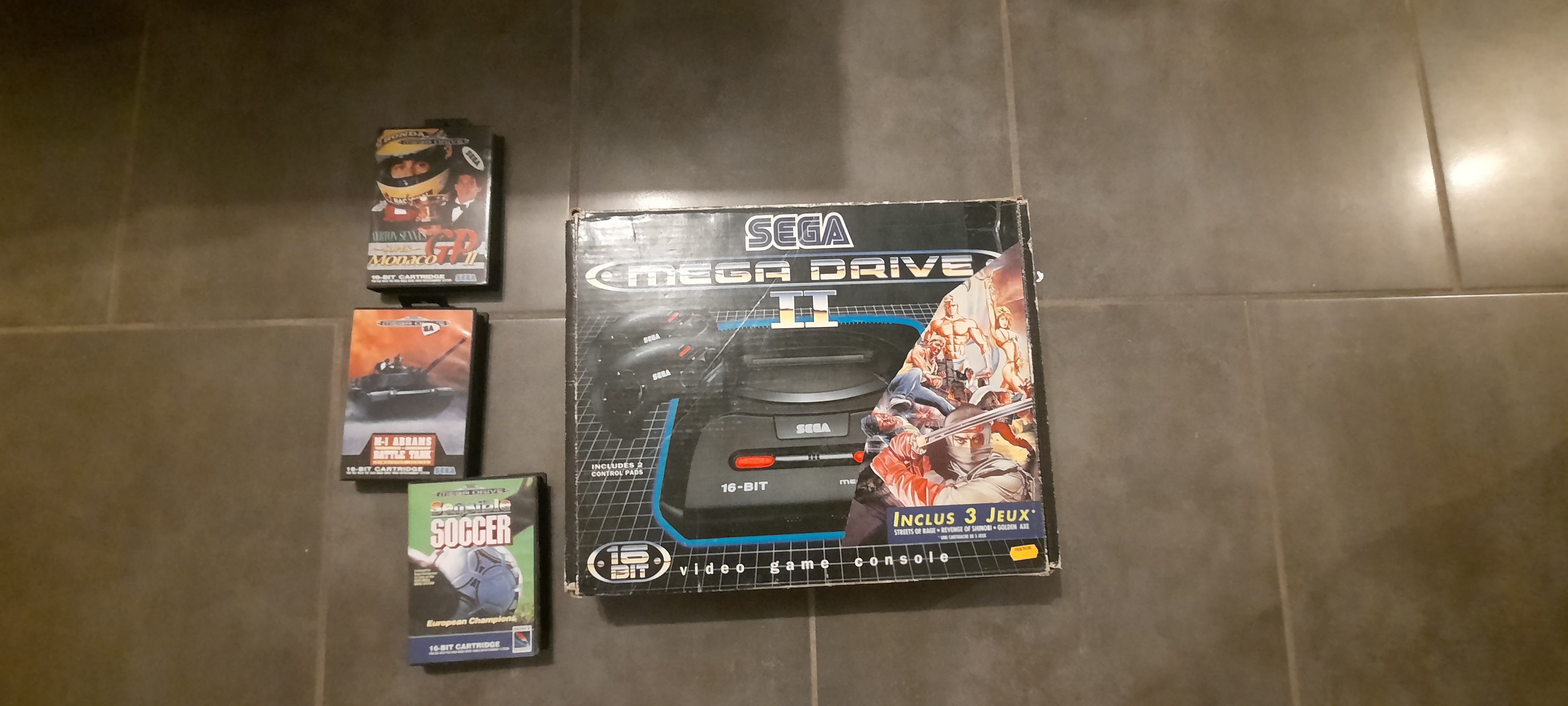 (vds) sega megadrive II pack action 9ftl