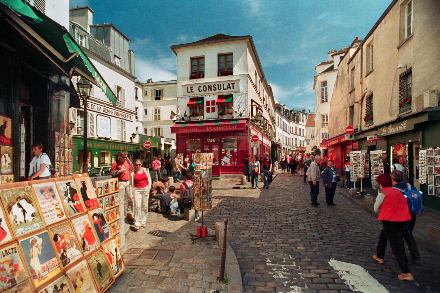 Architecture historique à Montmartre Paris