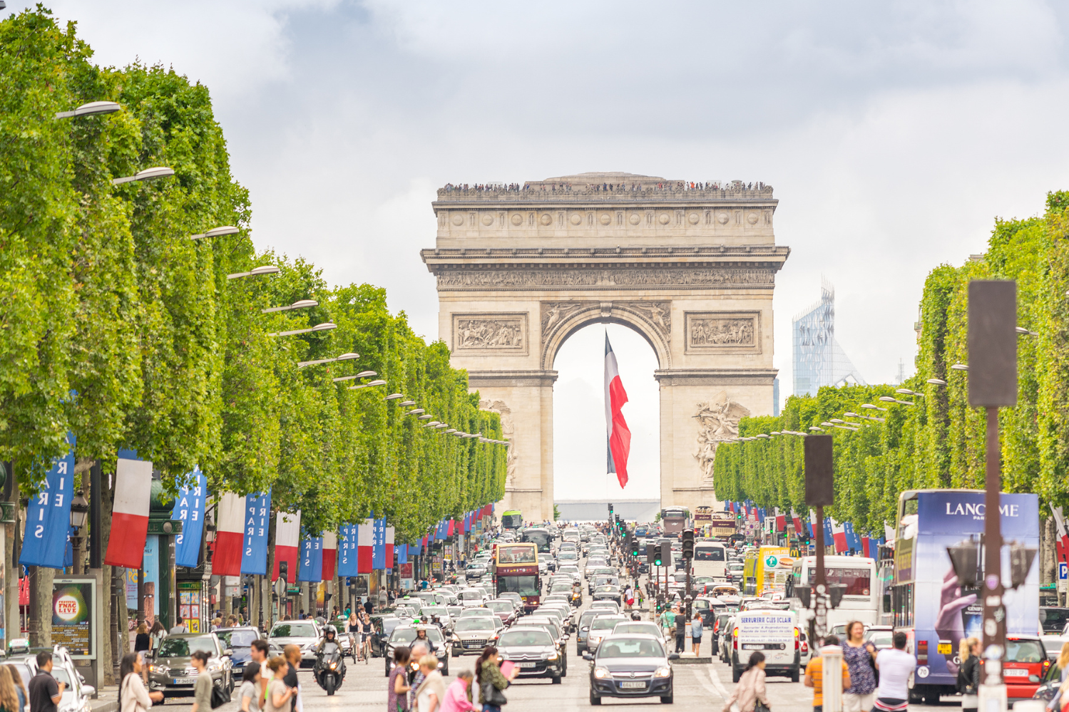 Avenue des Champs-Élysées, Paris 8th district