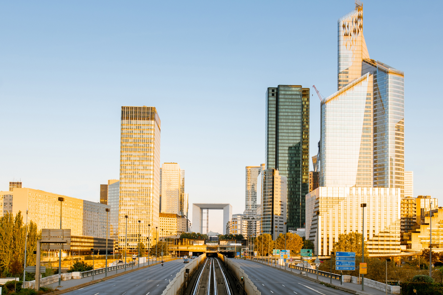 La Défense Business District Paris