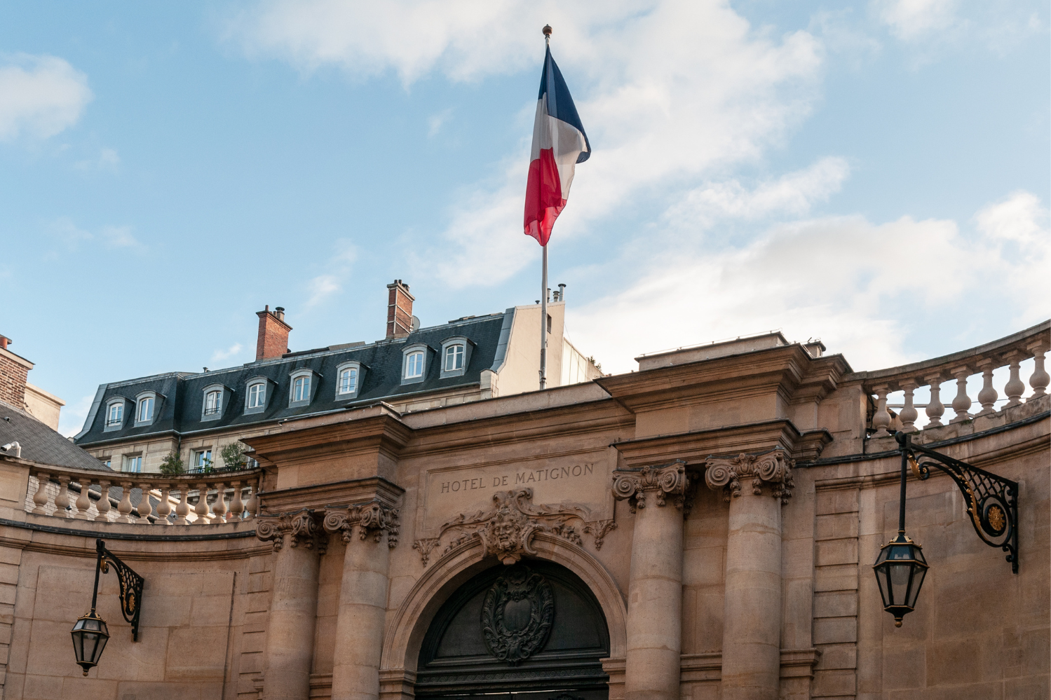 Hôtel Matignon (official residence of the Prime Minister of France) - 57 Rue de Varenne, 75007 Paris