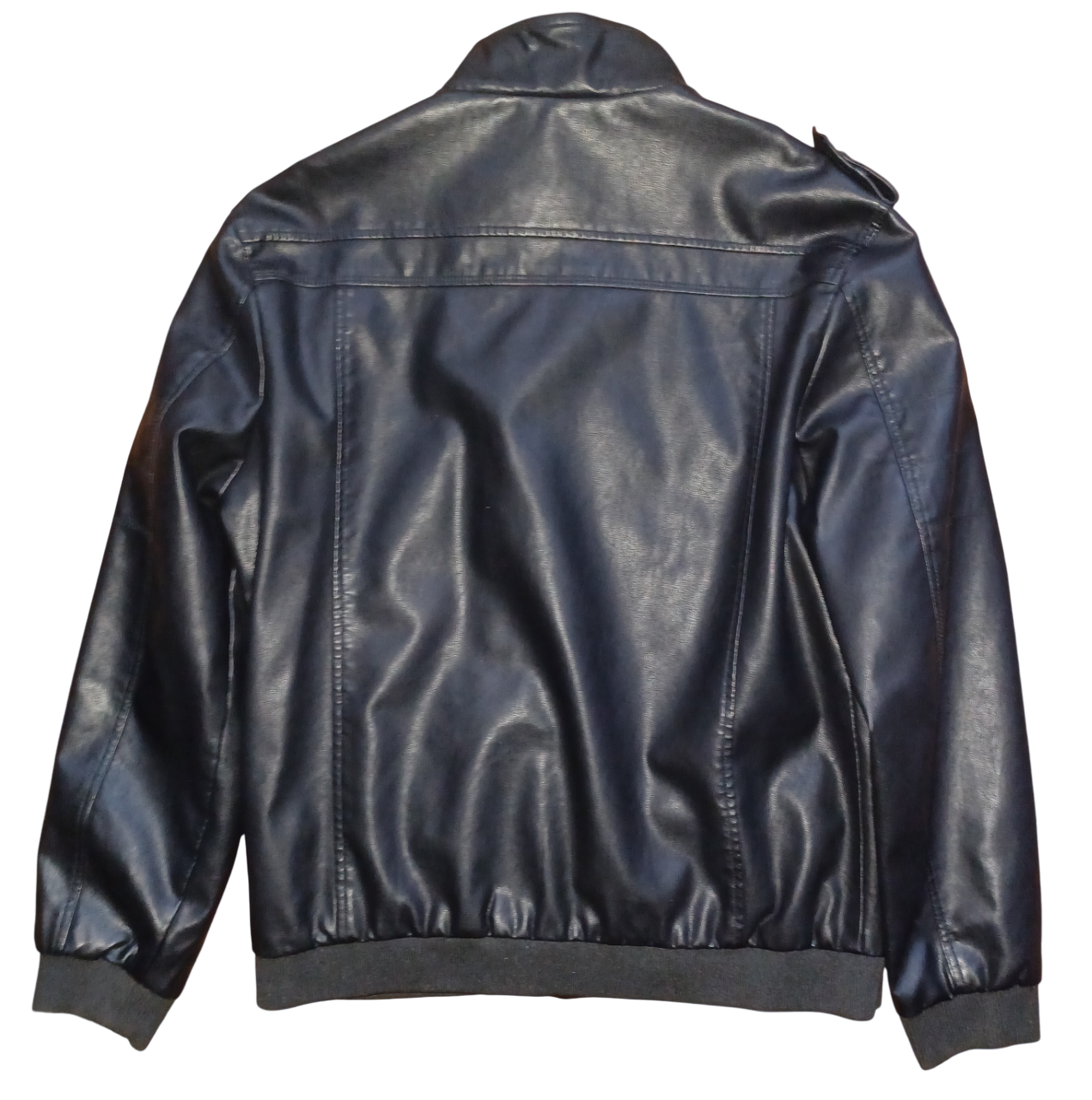 Blouson Biker Cuir PU taille XL neuf F7xv