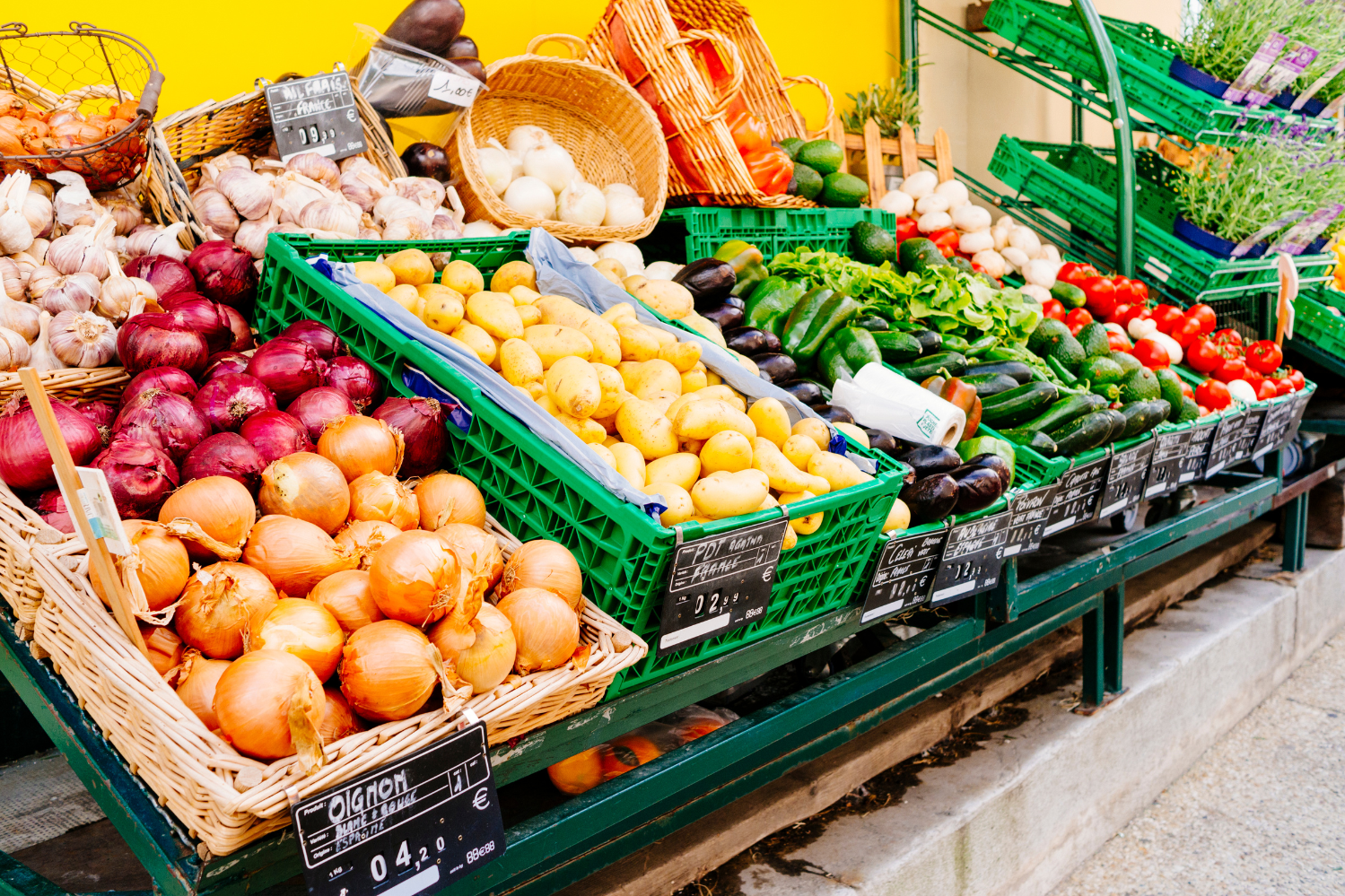 French farmer's market