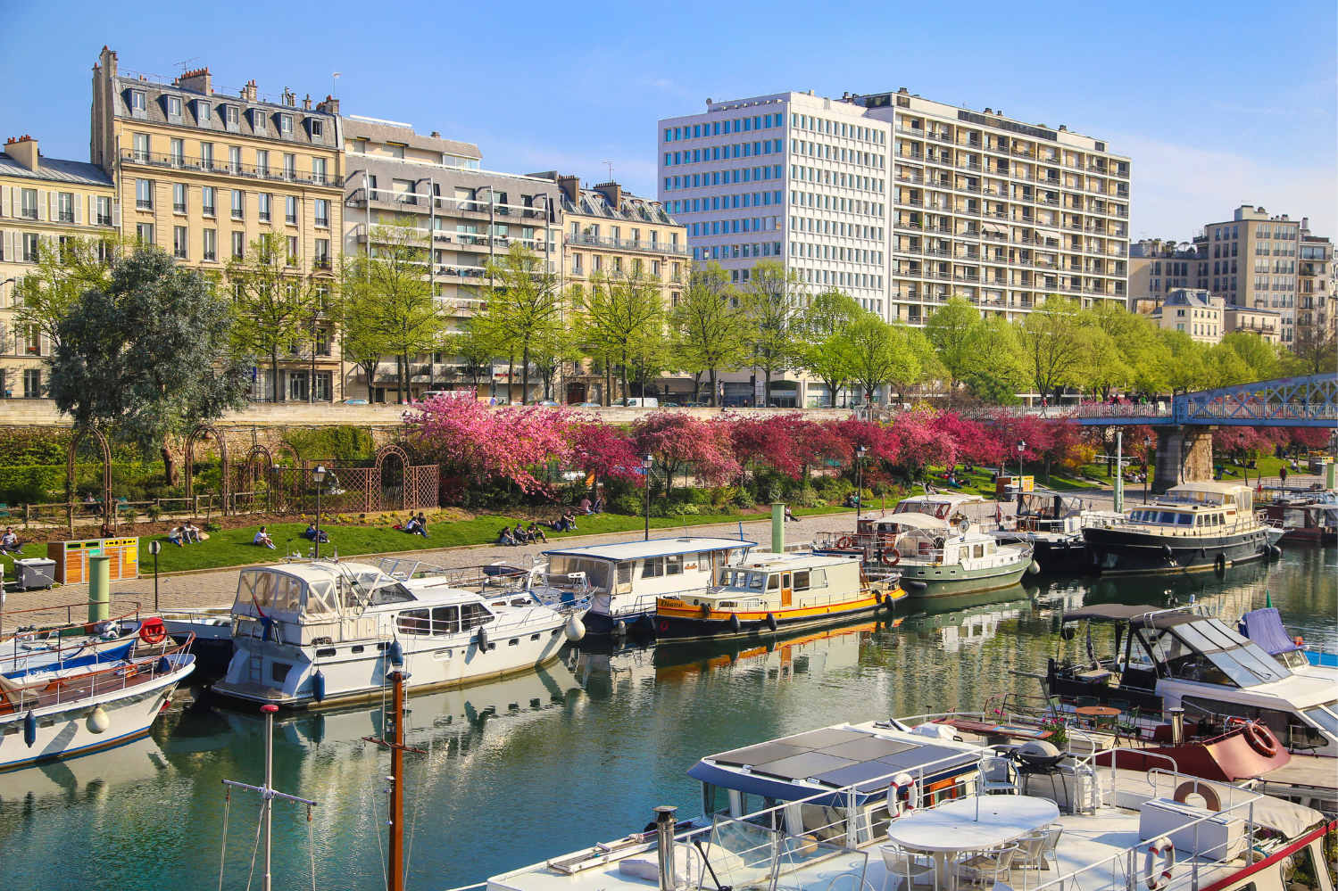 Canal Saint Martin Paris 10e