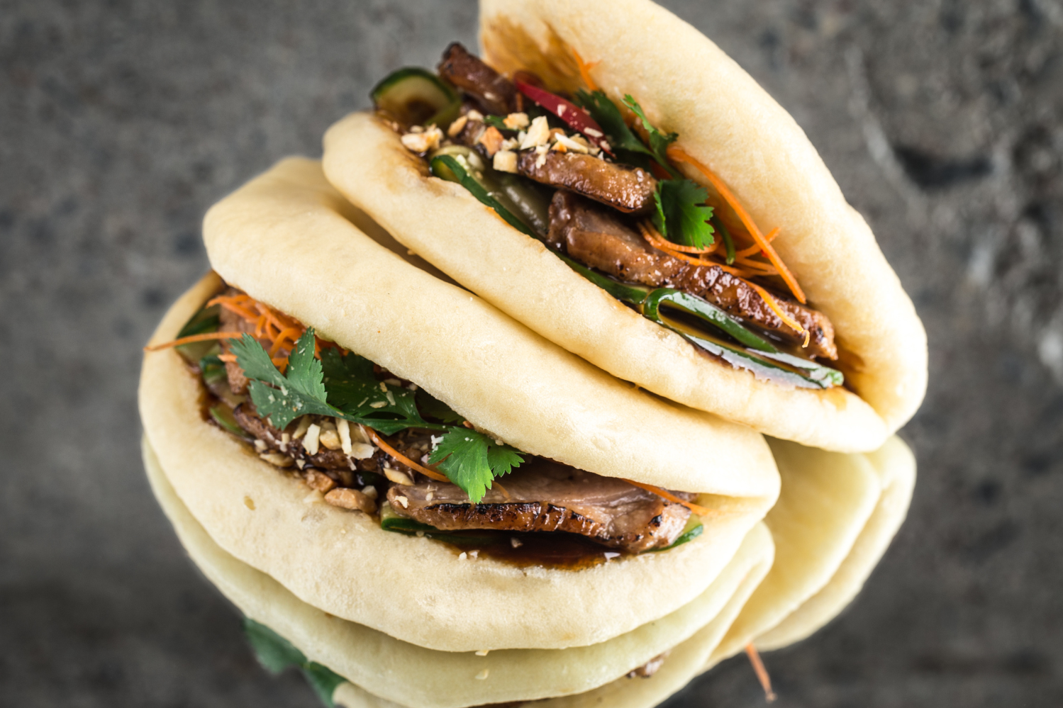 Chinese bao buns 