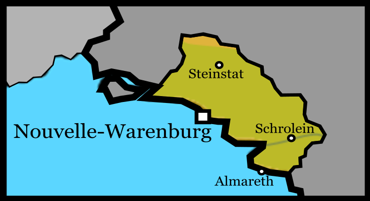 Carte de Nouvelle-Warenburg