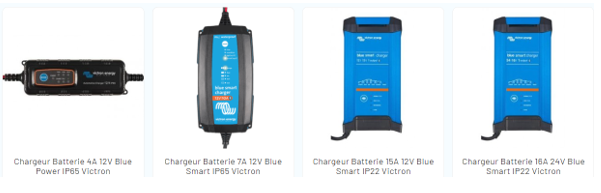 Des chargeurs de batteries