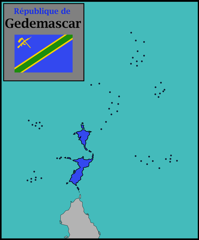 Carte de Gedemascar