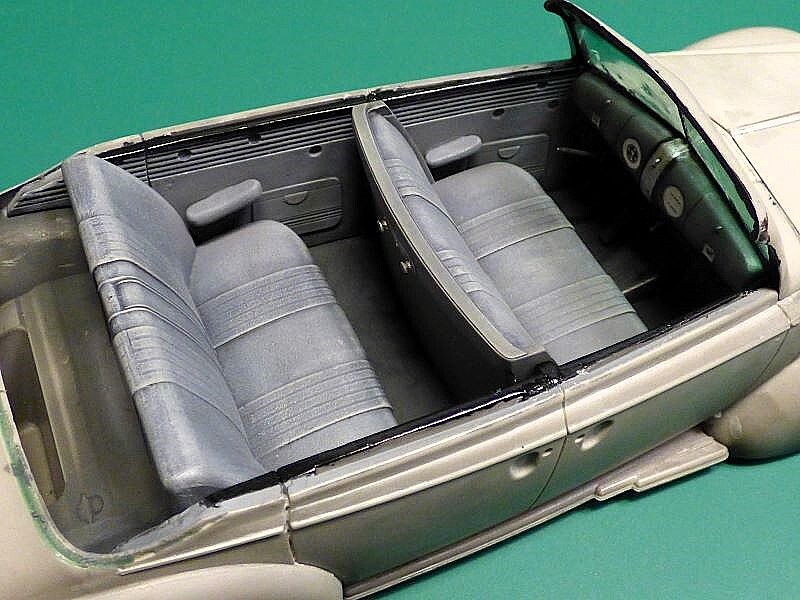 Maquette Voiture Admiral Cabriolet Allemand WWII - ICM 1/24 - Neuf