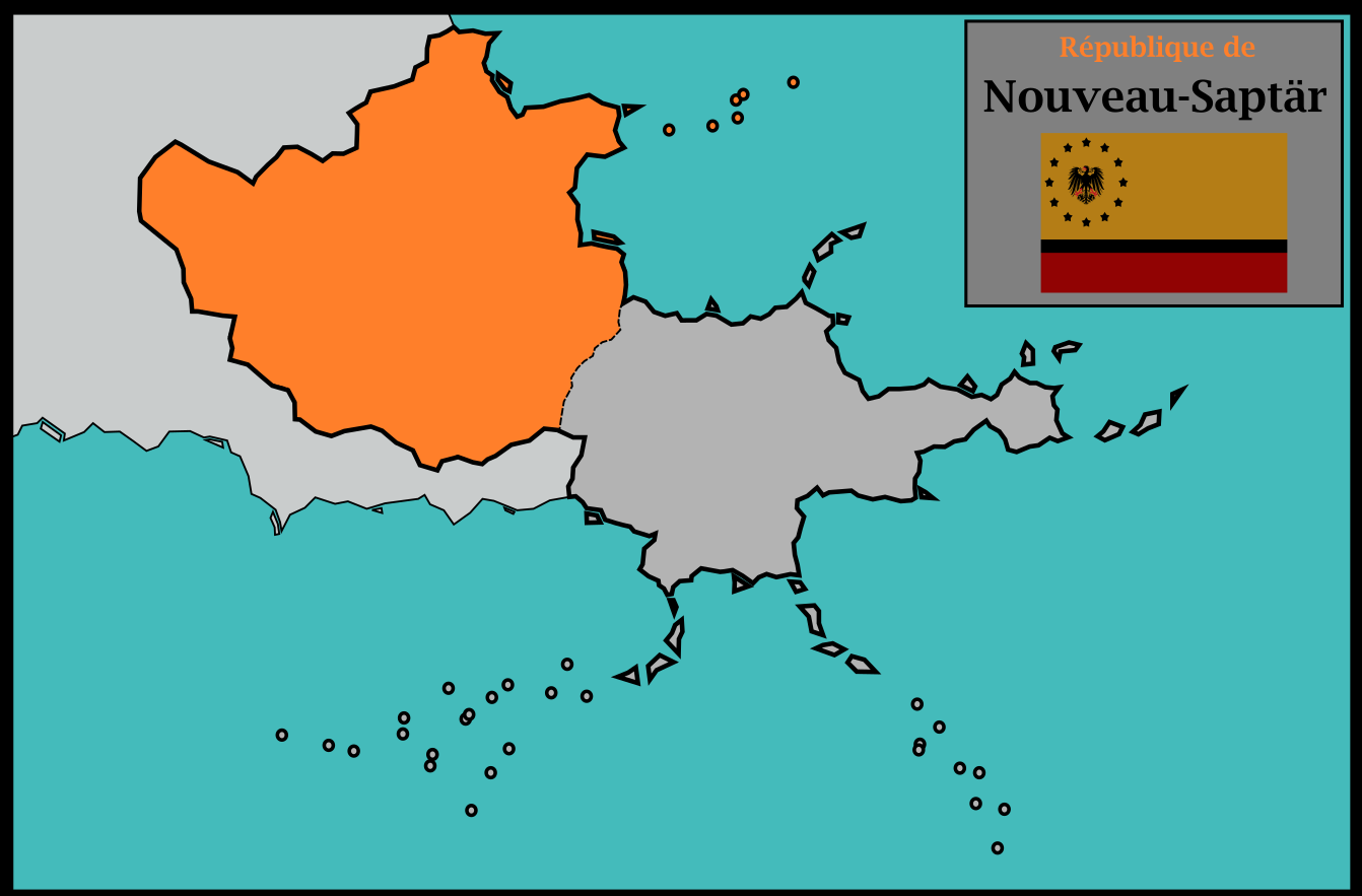 Carte du Nouveau-Saptär