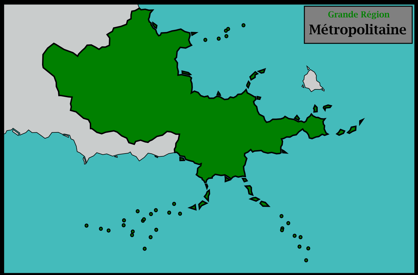 Carte Métropole