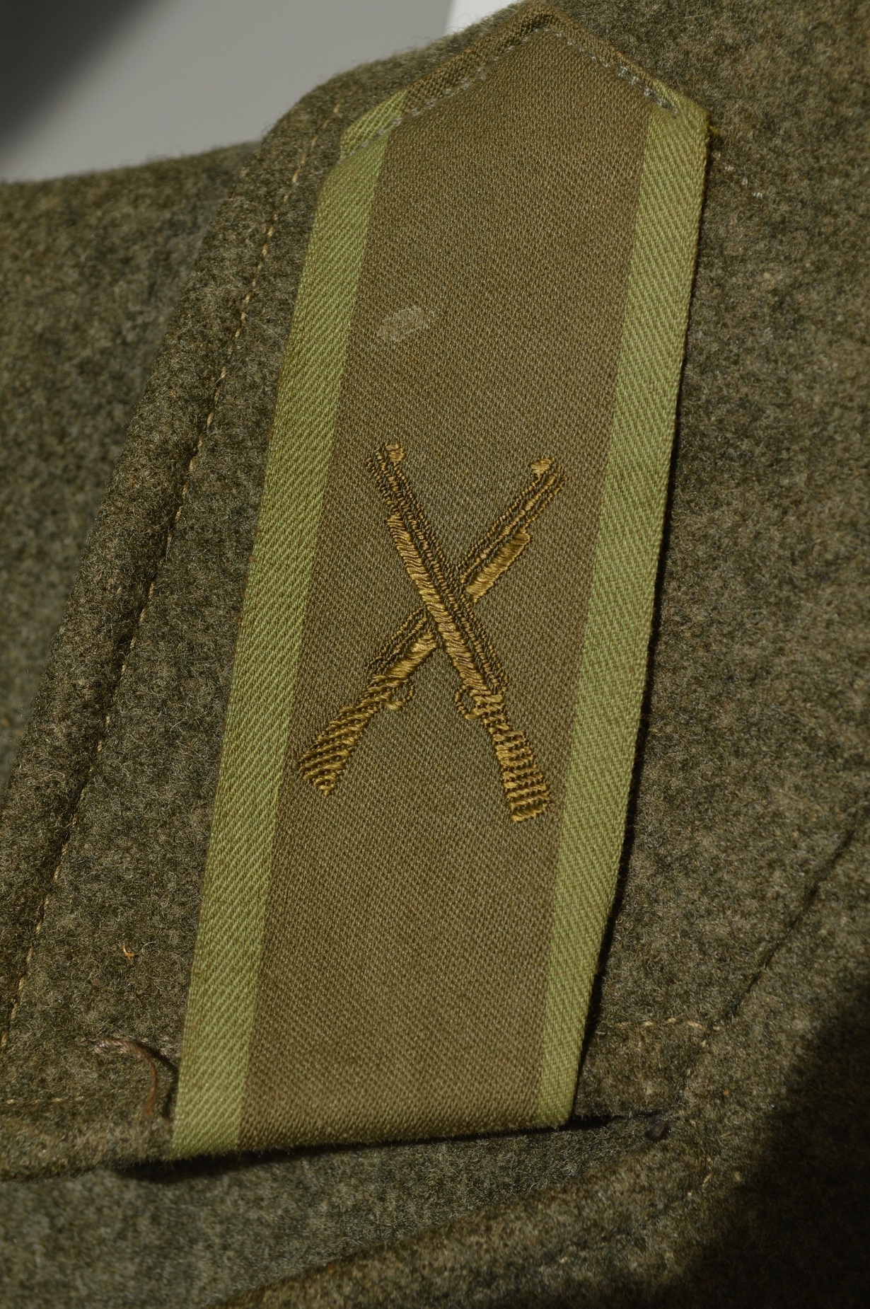 Pantalon Militaire Vintage Suédois WWII - Taille 30x30 - Laine Vert - Cargo