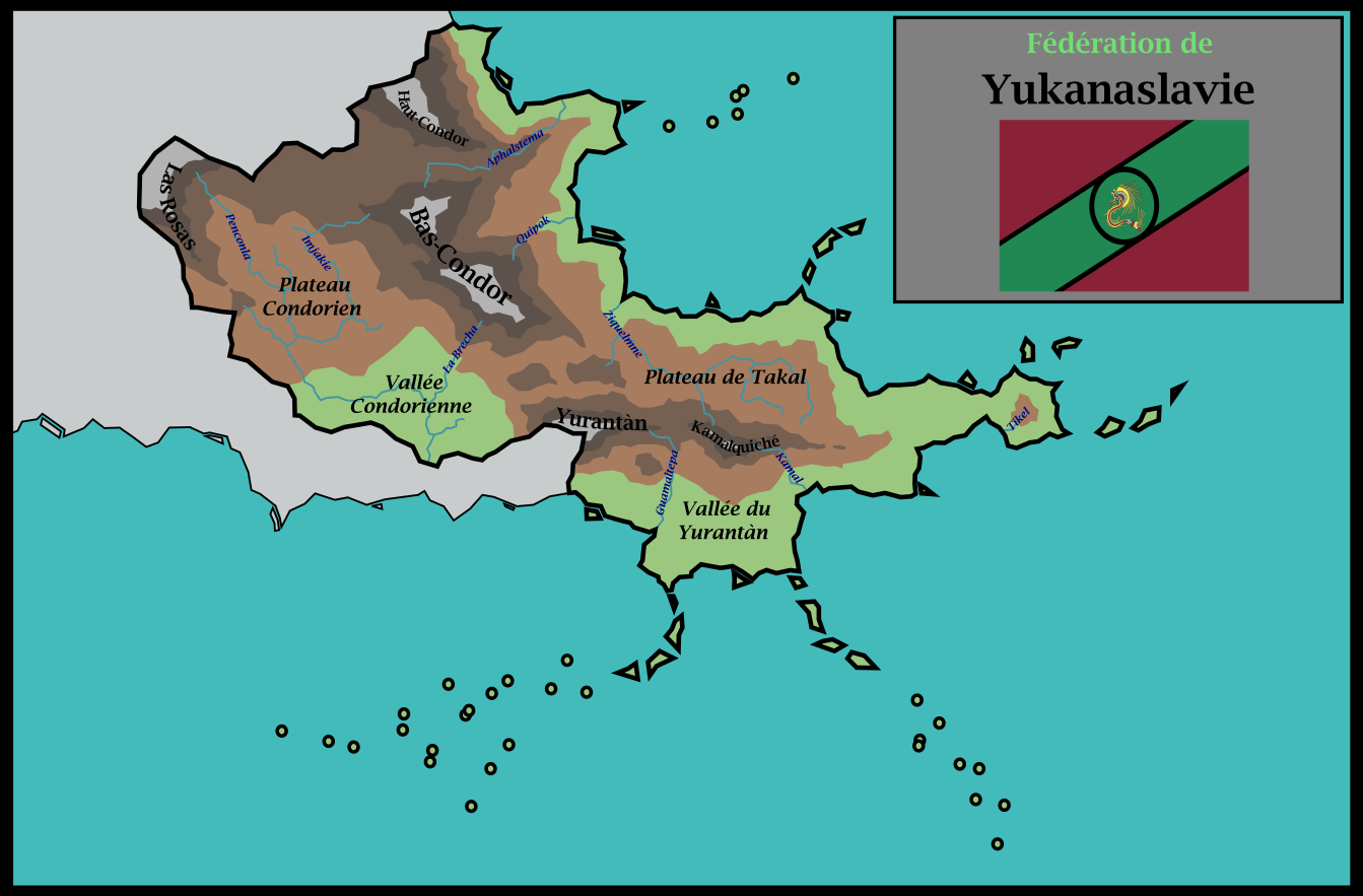 Carte Topographique avec les noms